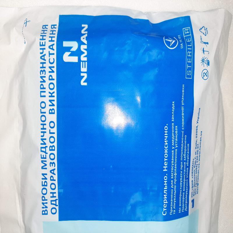 Спонжі марлеві 20х20, d=3,00 см, 50 шт. (одноразового використання)